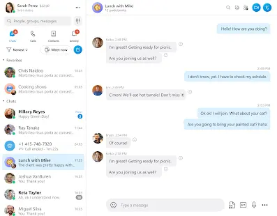 Skype - free IM & video calls Screenshot