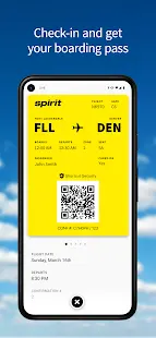 Spirit Airlines Screenshot