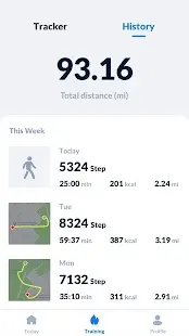 Step Tracker - Pedometer Free & Calorie Tracker Screenshot