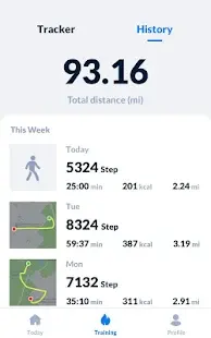 Step Tracker - Pedometer Free & Calorie Tracker Screenshot