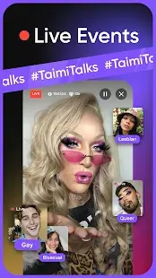 Taimi - LGBTQ+ Dating, Chat and Social Network Screenshot