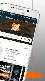 The Home Depot Screenshot