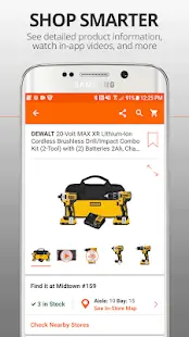 The Home Depot Screenshot