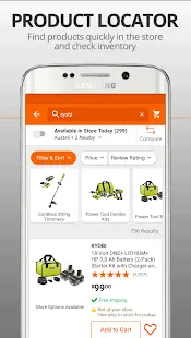 The Home Depot Screenshot
