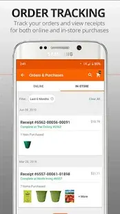The Home Depot Screenshot