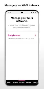 T-Mobile Internet Screenshot