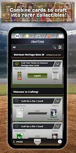 Topps® BUNT® MLB Baseball Card Trader Screenshot