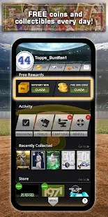 Topps® BUNT® MLB Baseball Card Trader Screenshot