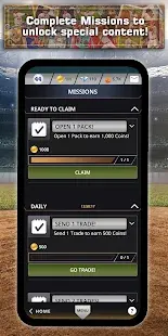 Topps® BUNT® MLB Baseball Card Trader Screenshot