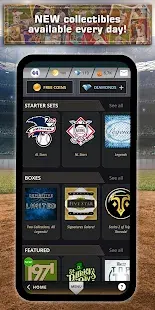 Topps® BUNT® MLB Baseball Card Trader Screenshot