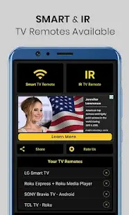 Universal TV Remote Control Screenshot