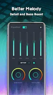 Volume Booster EQ - Louder & Mega Bass, Equalizer Screenshot