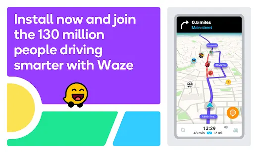 Waze Navigation & Live Traffic Screenshot