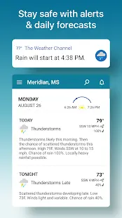 The Weather Channel - Radar Screenshot