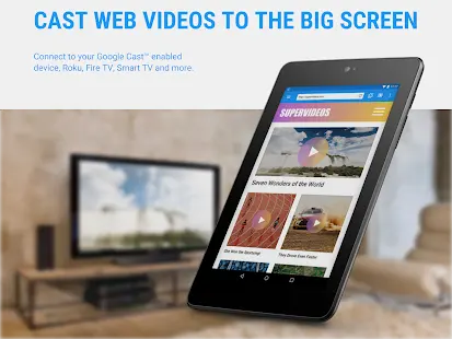 Web Video Cast | Browser to TV Screenshot