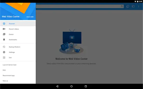 Web Video Cast | Browser to TV Screenshot