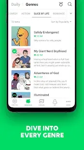 WEBTOON Screenshot