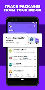 Yahoo Mail – Organized Email Screenshot