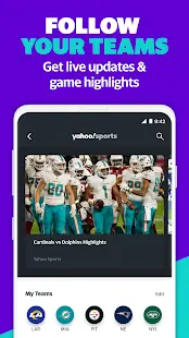 Yahoo Sports: sports scores, live NFL games & more Screenshot