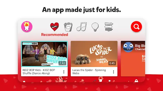 YouTube Kids Screenshot