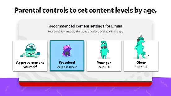 YouTube Kids Screenshot