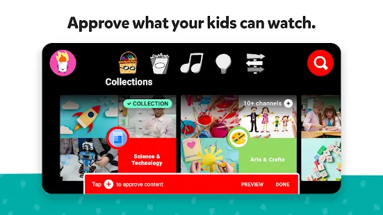 YouTube Kids Screenshot