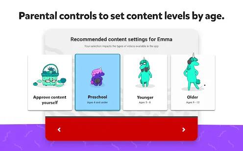 YouTube Kids Screenshot