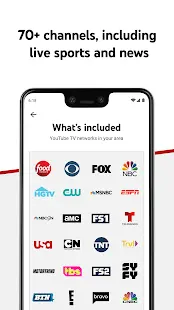 YouTube TV: Live TV & more Screenshot