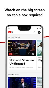 YouTube TV: Live TV & more Screenshot