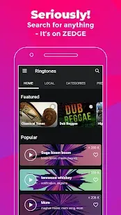 ZEDGE™ Wallpapers & Ringtones Screenshot