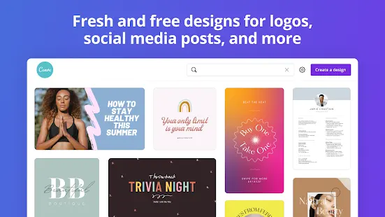 Canva: Design, Photo & Video Screenshot