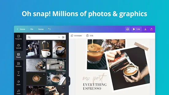 Canva: Design, Photo & Video Screenshot