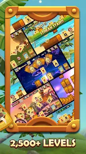 Tiki Solitaire TriPeaks Screenshot