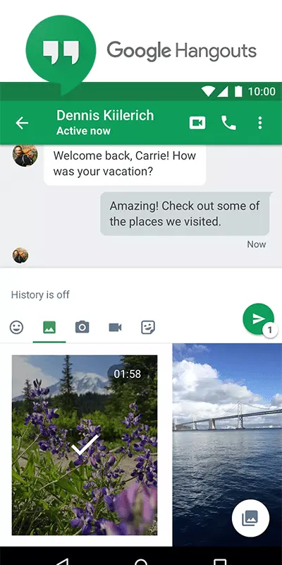 Hangouts Screenshot