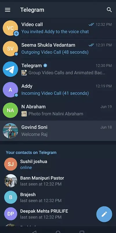 Telegram Screenshot