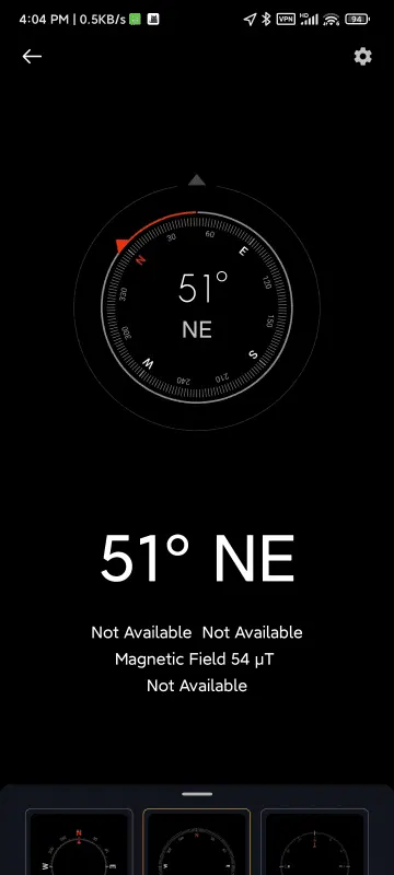 Compass - Accurate & Digital Compass for Android Screenshot