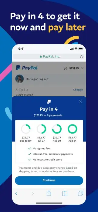 PayPal - Send, Shop, Manage Screenshot