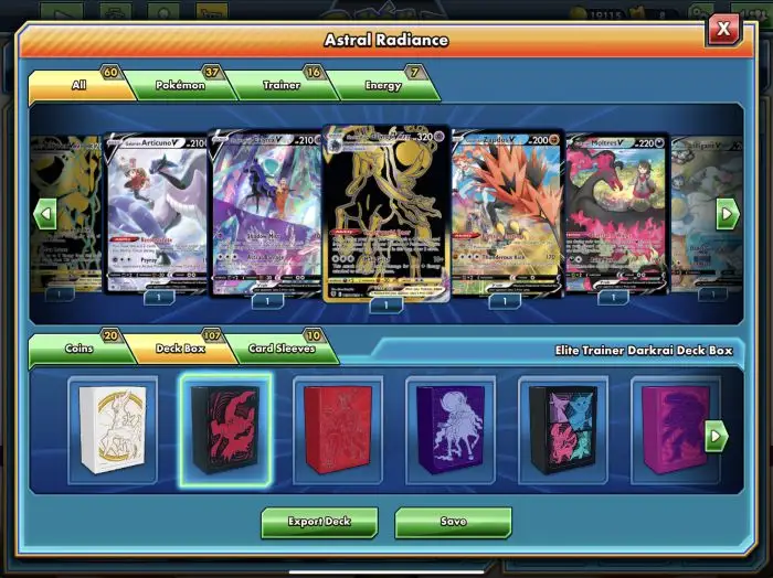 Pokémon TCG Online Screenshot