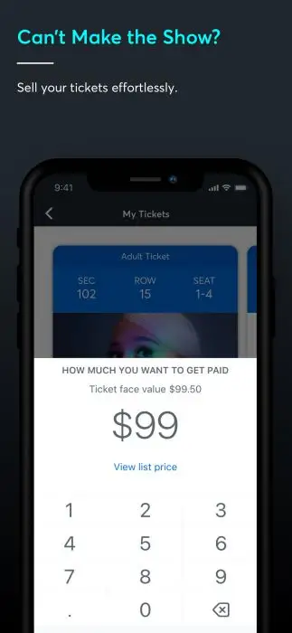 Ticketmaster－Buy, Sell Tickets to Concerts, Sports Screenshot