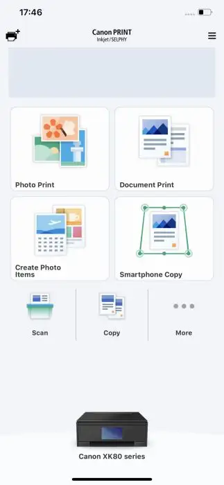 Canon PRINT Inkjet/SELPHY Screenshot