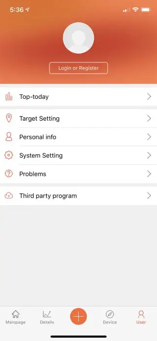 VeryFitPro Screenshot