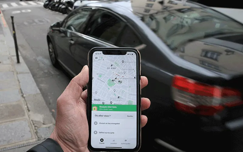 Uber - Request a ride Screenshot