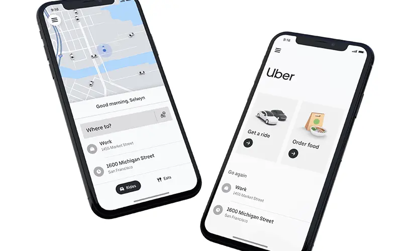 Uber - Request a ride Screenshot