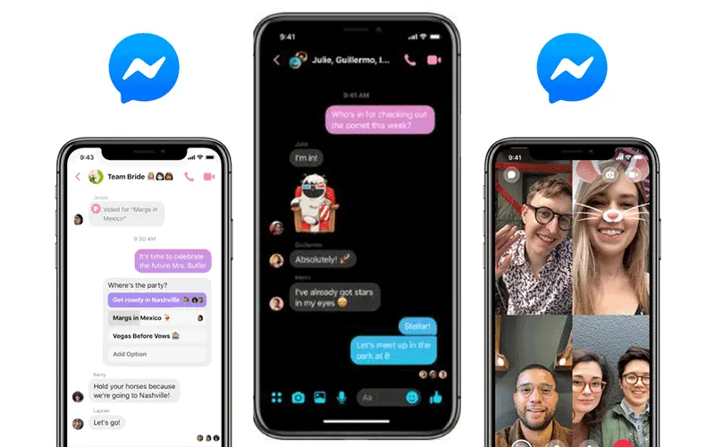 Messenger – Text and Video Chat for Free Screenshot