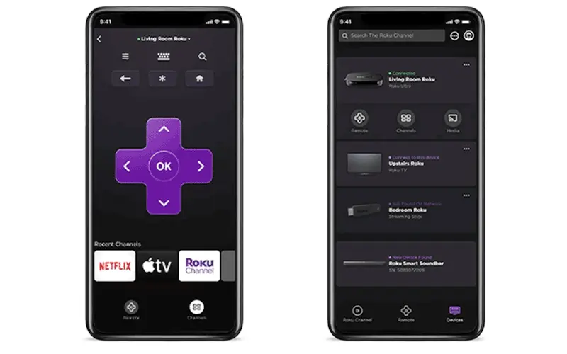 The Roku App (Official) Screenshot