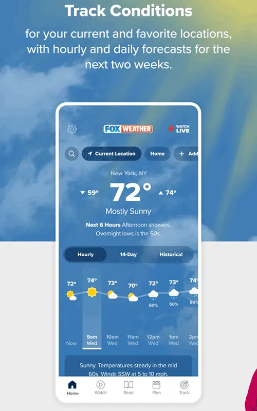 FOX Weather: Daily Forecasts Screenshot