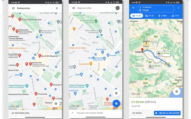 Google Maps Screenshot