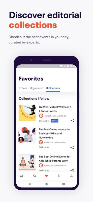 Eventbrite - Discover popular Screenshot