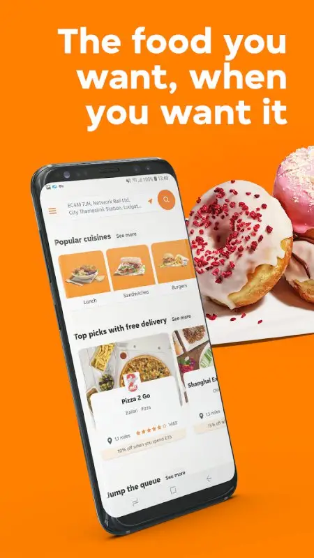 Just Eat - Food Delivery Screenshot