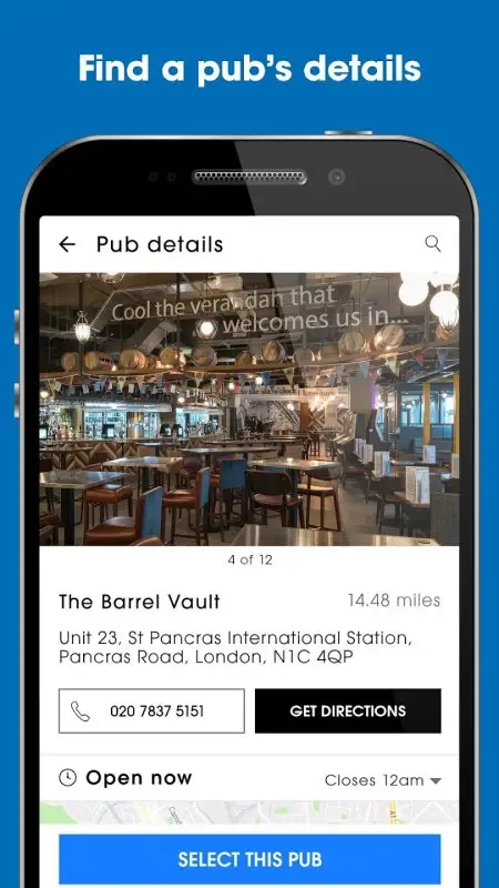 Wetherspoon Screenshot